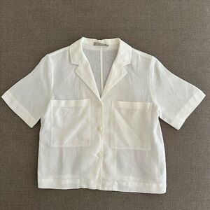 Everlane Linen Workwear Shirt . XS